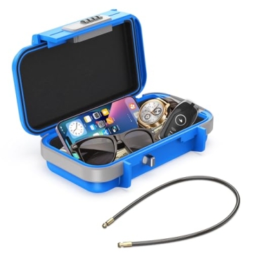 KeeKit Portable Lock Box - Waterproof Security for Travel