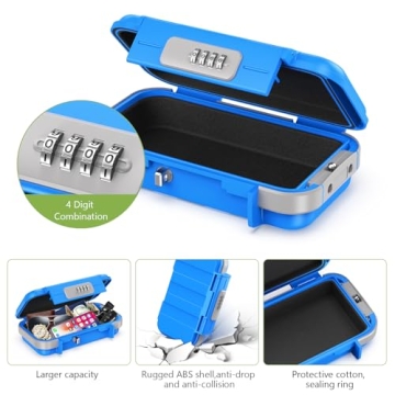 KeeKit Portable Lock Box - Waterproof Security for Travel