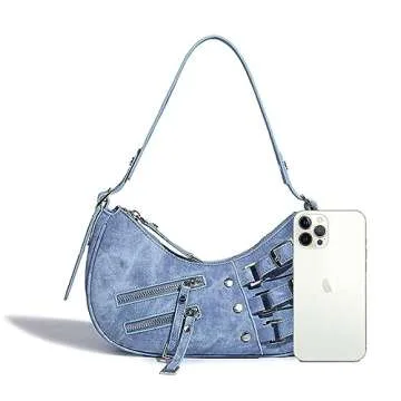 Stylish Y2k Leather Crossbody Bag for Women 2024