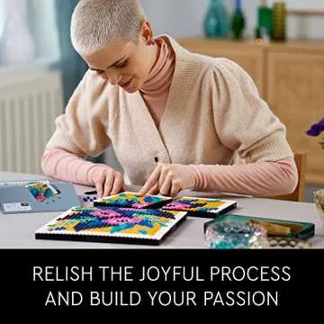 LEGO Art Floral Art 31207 | 3-in-1 Flower Pictures Building Set