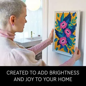 LEGO Art Floral Art 31207 | 3-in-1 Flower Pictures Building Set