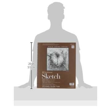 Strathmore 400 Series Sketch Pad for Artists, 11x14, 100 Sheets