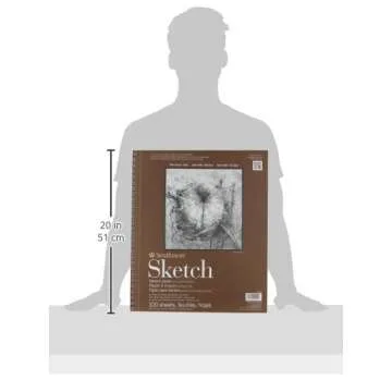 Strathmore 400 Series Sketch Pad for Artists, 11x14, 100 Sheets