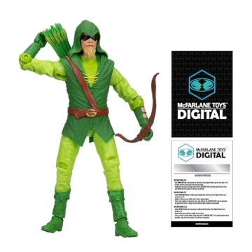McFarlane Toys DC Direct Green Arrow 7in Action Figure - Longbow Hunter Collectible