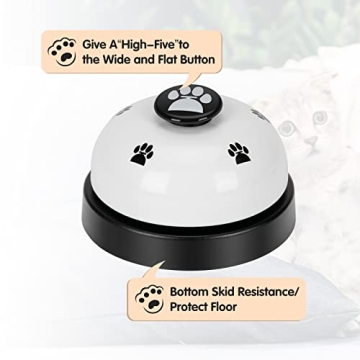 JEXCULL Pet Training Bells for Potty Training Dogs - 2 Pack