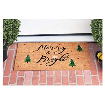 Calloway Mills 105021729 Yule Doormat - All-Season Durability