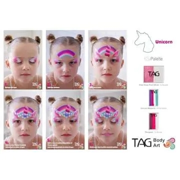 TAG Unicorn Magenta Face Paint - 30g Vibrant Colors