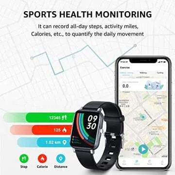 Smart Fitness Tracker with 100 Modes & Health Monitoring