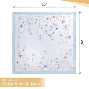 Maison d' Hermine Decorative Cotton Napkin Set of 4