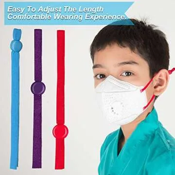 200 Elastic Cords with Adjustable Buckles for Crafts