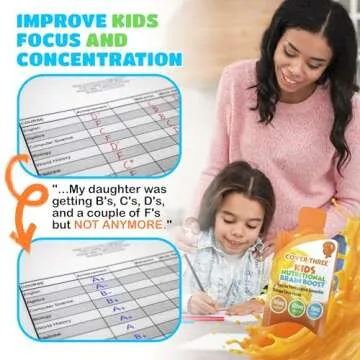 Cover Three Kids Brain Supplement Smoothie for Focus