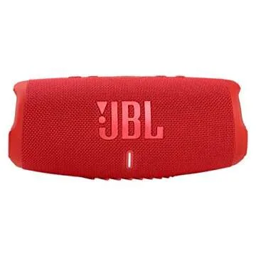 JBL CHARGE 5 - Portable Bluetooth Speaker - Red (Renewed)
