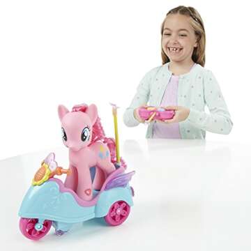 My Little Pony Pinkie Pie RC Scooter for Creative Play