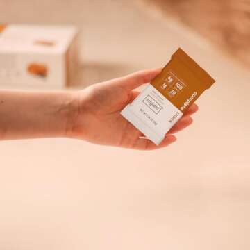 Soylent Snack Mini Protein Bars - Salted Caramel, 1g sugar, Protein Bars, Gluten Free, 6g of Vegan Energy - 24 count