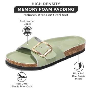 Project Cloud Genuine Leather Sandals - Summer Beach Essentials
