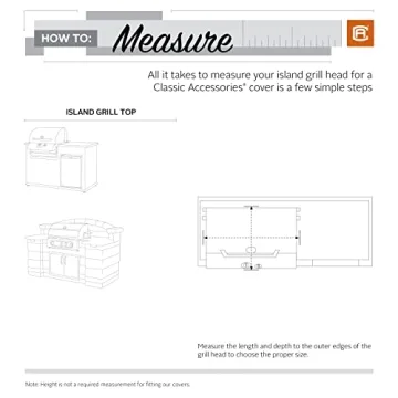 Ravenna Water-Resistant 37 Inch BBQ Grill Cover