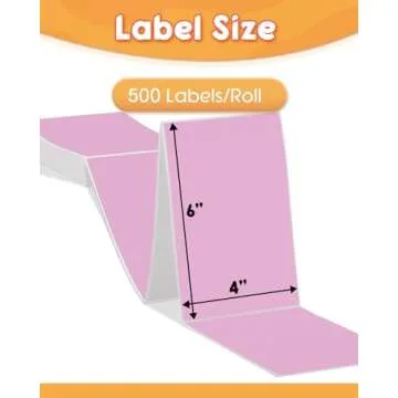 Memoking Package Labels - 4x6 Thermal Shipping Labels