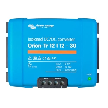 Victron Energy Orion-Tr 12/12-Volt 30 amp 360-Watt DC-DC Converter - Exceptional Bluetooth Monitorin...