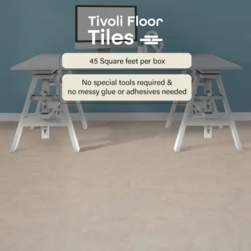 Tivoli Self Adhesive Vinyl Floor Tiles - Easy DIY Flooring