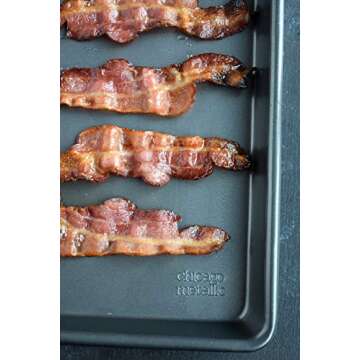 Chicago Metallic Professional Non-Stick Cooking/Baking Sheet,16.1"X12"X1", Silver