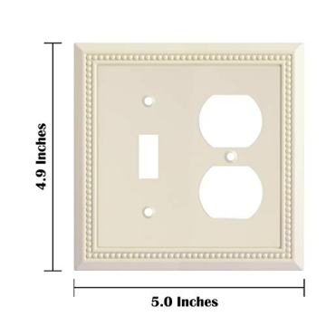 Stylish Light Almond Wall Plate for Elegant Interiors