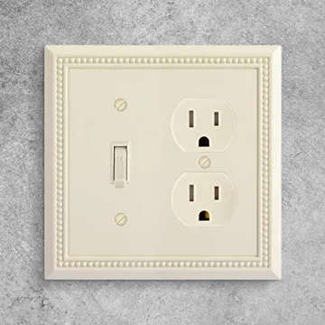 Stylish Light Almond Wall Plate for Elegant Interiors