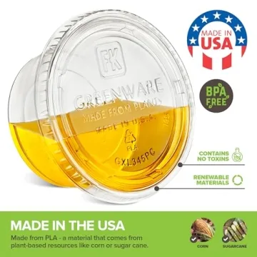 4 oz Compostable Condiment Cups - Eco-Friendly & Versatile