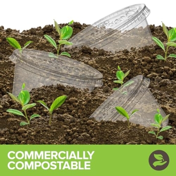 4 oz Compostable Condiment Cups - Eco-Friendly & Versatile