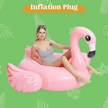 Giant Flamingo Pool Float - Summer Fun for Everyone!
