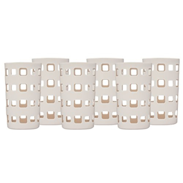 Durable Silicone Glass Water Bottle Sleeves 6-Pack