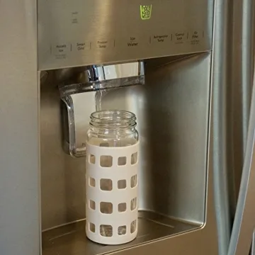 Durable Silicone Glass Water Bottle Sleeves 6-Pack