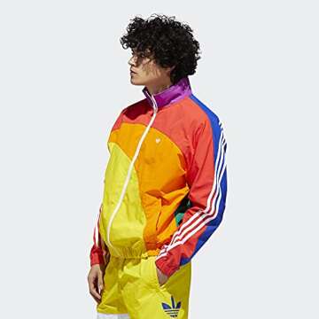 Adidas Pride Off-Centre Jacket - Colorful Style for All