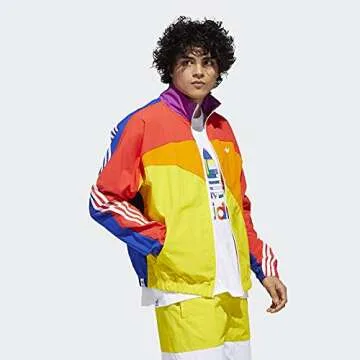 Adidas Pride Off-Centre Jacket - Colorful Style for All