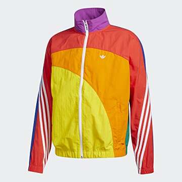 Adidas Pride Off-Centre Jacket - Colorful Style for All