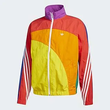 Adidas Pride Off-Centre Jacket - Colorful Style for All