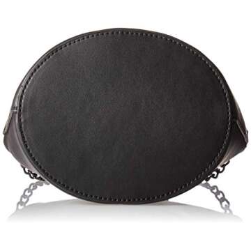 Betsey Johnson Pearl Bow Bucket Bag, black