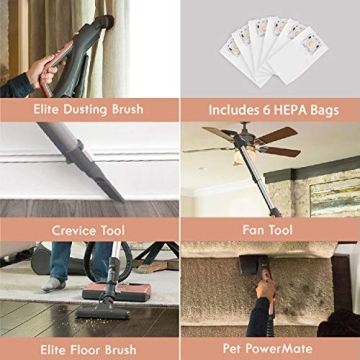 Kenmore BC7005 HEPA Canister Vacuum for Pet Owners