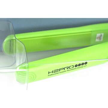 H2PRO Beauty Life Professional Silk Styling Mini (8" inch) Iron Color Green