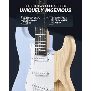 Complete Beginner Electric Guitar Kit with Amp
