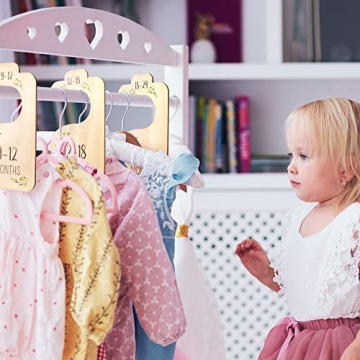 Wooden Closet Dividers for Babies - Organize with Style