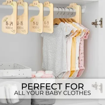Wooden Closet Dividers for Babies - Organize with Style