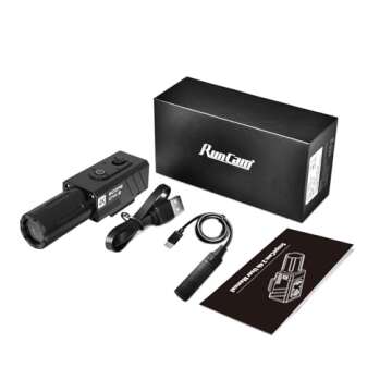 RunCam ScopeCam2 4K Airsoft Camera WiFi Waterproof 4xDigital Zoom HD Mini Video Camera for Airsoft Paintball Hunting Tactical Training with Recording Switch Cable