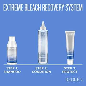 Redken Extreme Bleach Recovery Cica Cream Leave In Conditioner | For Bleached & Color Treated Hair | Reduces Breakage and Improves Split Ends