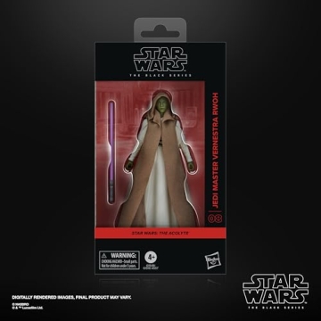 Star Wars Black Series Jedi Master Vernestra Rwoh Action Figure