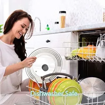 WishDirect Universal Lid for Pots and Pans - Fits All Sizes