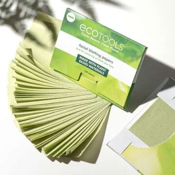 EcoTools Blotting Papers - Natural, Makeup Friendly, 200 Sheets