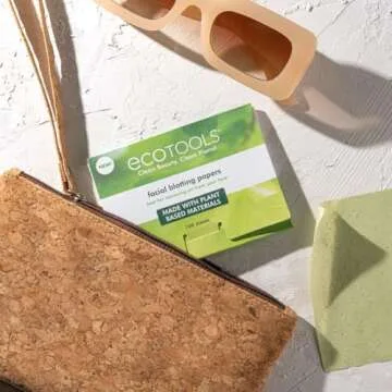 EcoTools Blotting Papers - Natural, Makeup Friendly, 200 Sheets