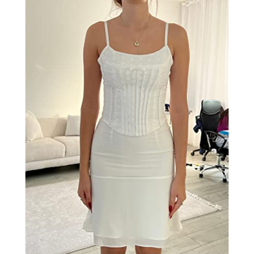 Elegant Women Lace Trim V Neck Cami for Every Occasion