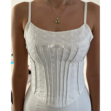 Elegant Women Lace Trim V Neck Cami for Every Occasion