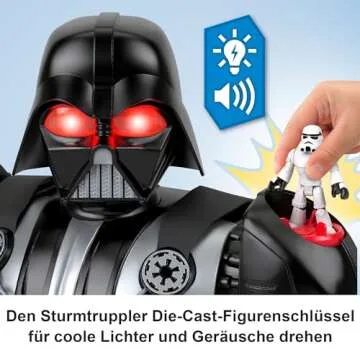 Fisher-Price Imaginext Darth Vader Bot Toy - Lights & Sounds